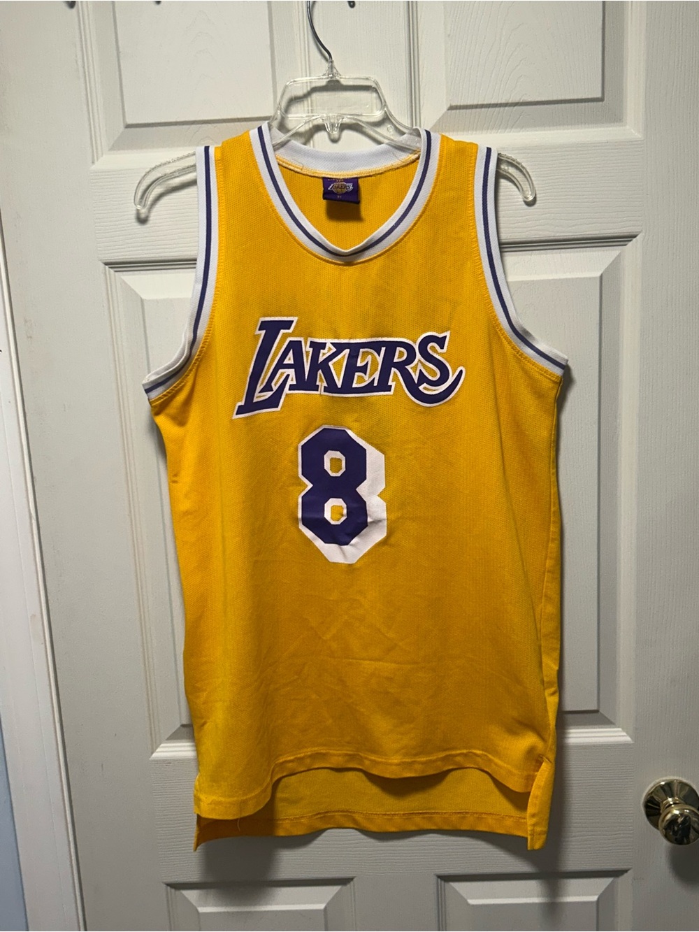 Los Angeles Lakers Kobe Bryant #8 Retirement Jersey SGA 12/18/17 Men's XL NBA